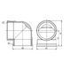 Кут Thermo Alliance Forte 2" ВВ SF36850 SD00002692 фото 2