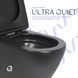 Унітаз підвісний Qtap Robin New Ultra Quiet безобідковий з сидінням Soft-close MATT BLACK QT13332381АSMB SD00052574 фото 4
