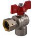 Кран кульовий кутовий з накидною гайкою SOLOMON 1/2&Prime; ВВ PN40 (V3002-S) 000031949 фото 2