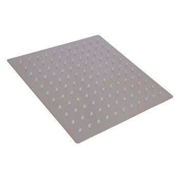 Стельова лійка Lidz (248х248х45) для душових систем Kubis Nickel LDKUB2482484549512 SD00055636 фото