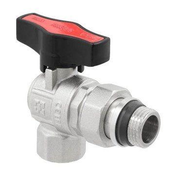 Кран кульовий з американкою кутовий Raftec GOLD PN64 ВН 1/2" GRDA01 98454 фото
