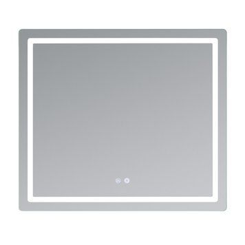 Дзеркало Qtap Mideya (MI2) 800х700 з LED-підсвічуванням Touch, з антизапотіванням, з димером, рег. яскравості QT2078NCF807048476 SD00054600 фото