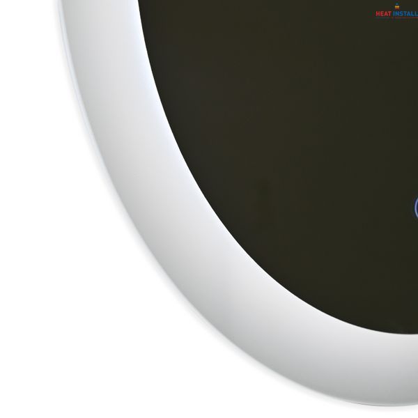 Дзеркало Qtap Taurus R600 з LED-підсвічуванням Touch, з антизапотіванням, з димером, рег. темп. кольору (3000-6500K) QT2478R607 SD00052314 фото