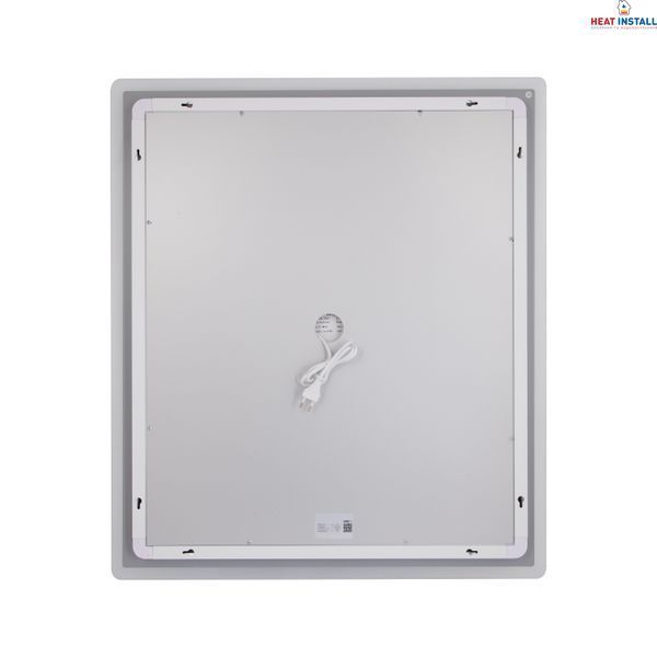 Дзеркало Lidz Orion (OR2) 700х800 з LED-підсвічуванням Touch, з антизапотіванням, з димером, рег. яскравості LDOR70080049293 SD00055417 фото