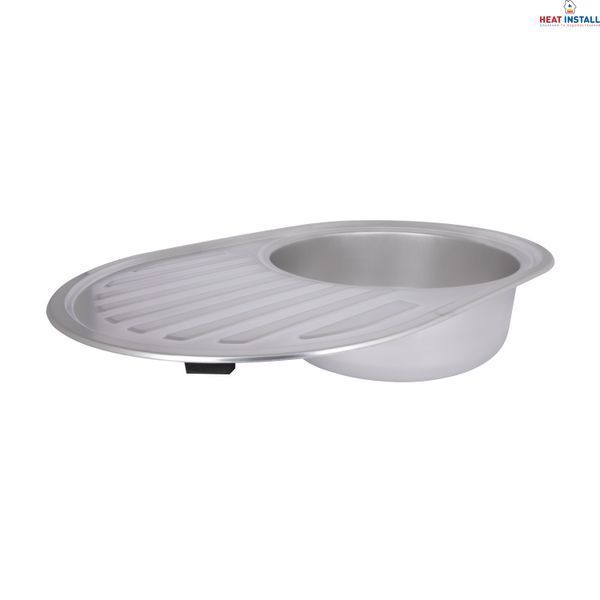 Кухонна мийка Brinex 7750 0,8 мм Satin (BRIN7750SAT08) SD00054097 фото
