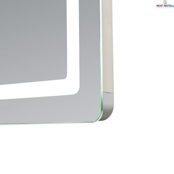 Дзеркало Qtap Mideya (MI2) 800х700 з LED-підсвічуванням Touch, з антизапотіванням, з димером, рег. яскравості QT2078NCF807048476 SD00054600 фото