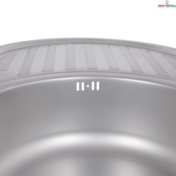 Кухонна мийка Brinex 7750 0,8 мм Satin (BRIN7750SAT08) SD00054097 фото