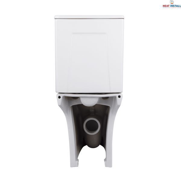Унітаз-компакт Qtap Presto безобідковий з сідінням Soft-close QT24221217AW SD00045982 фото