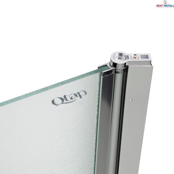 Штора на ванну Qtap Standard CRM407513APR скло Pear 6 мм, 75х140 см, права SD00039719 фото