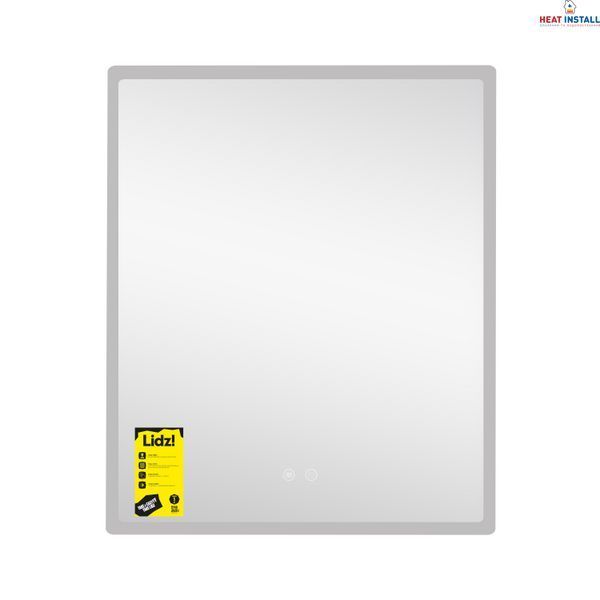 Дзеркало Lidz Orion (OR2) 700х800 з LED-підсвічуванням Touch, з антизапотіванням, з димером, рег. яскравості LDOR70080049293 SD00055417 фото