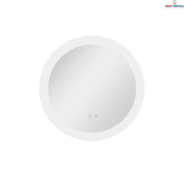 Дзеркало Qtap Taurus R600 з LED-підсвічуванням Touch, з антизапотіванням, з димером, рег. темп. кольору (3000-6500K) QT2478R607 SD00052314 фото
