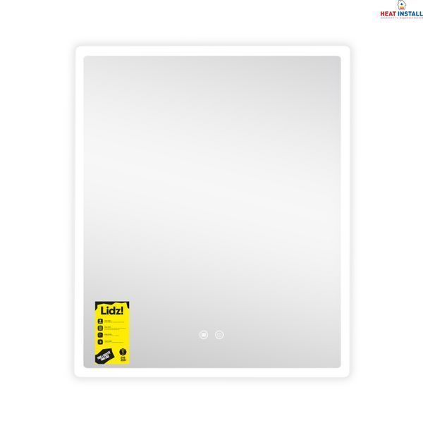Дзеркало Lidz Orion (OR2) 700х800 з LED-підсвічуванням Touch, з антизапотіванням, з димером, рег. яскравості LDOR70080049293 SD00055417 фото