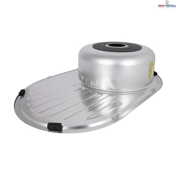 Кухонна мийка Brinex 7750 0,8 мм Satin (BRIN7750SAT08) SD00054097 фото