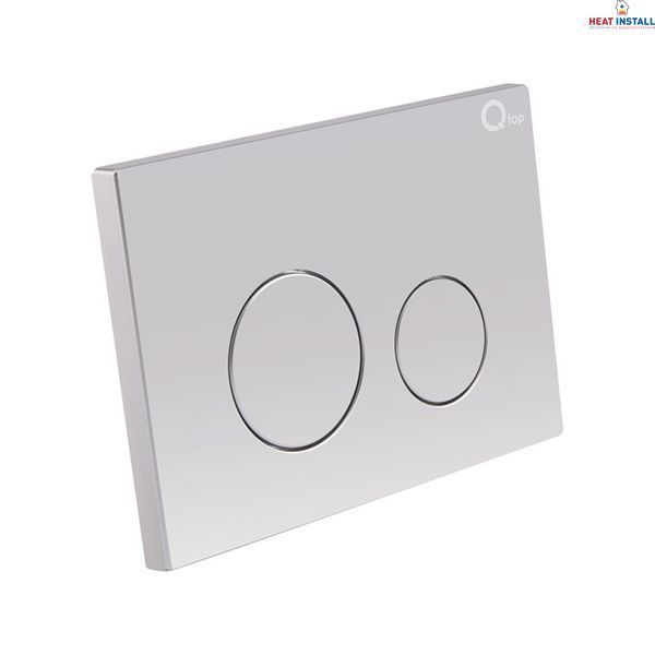 Набір інсталяція 4 в 1 Qtap Nest ST з круглою панеллю змиву QT0133M425M11111SAT SD00040871 фото
