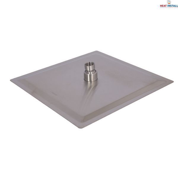 Стельова лійка Lidz (248х248х45) для душових систем Kubis Nickel LDKUB2482484549512 SD00055636 фото