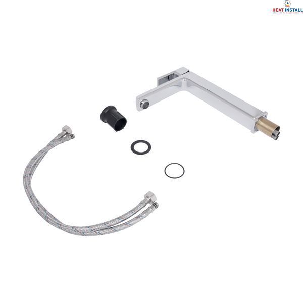 Змішувач для раковини Lidz Dozorca 001FH високий (k35) Chrome LDDOZ001FHCRM48990 SD00055114 фото