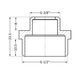 Ніпель Thermo Alliance Standart 1/2"х1/8" ЗР SD408159 SD00047820 фото 2