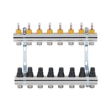 Колектор з витратомірами Thermo Alliance Forte 1" 8 виходів SF001W8 SD00039947 фото