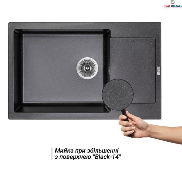 Кухонна мийка Lidz 781x510/200 BLM-14 (LIDZBLM14781510200) SD00044543 фото