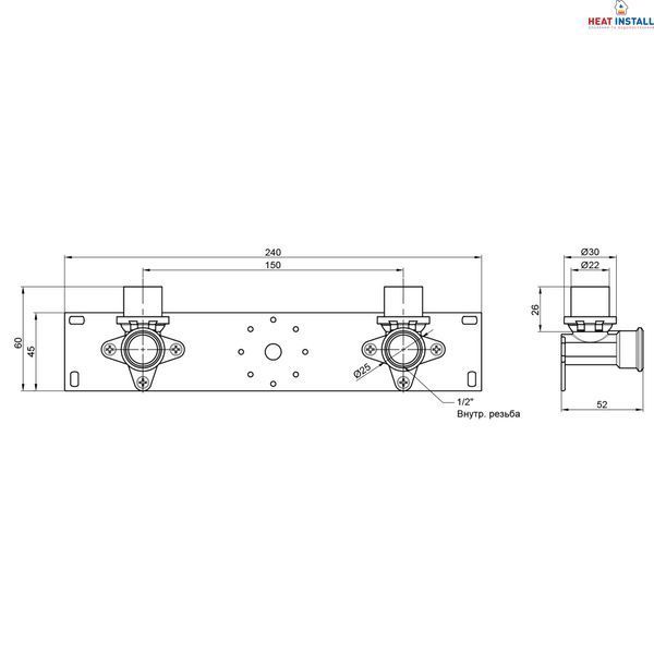 Планка прес в зборі Icma 16х1/2" №412 SD00007282 фото