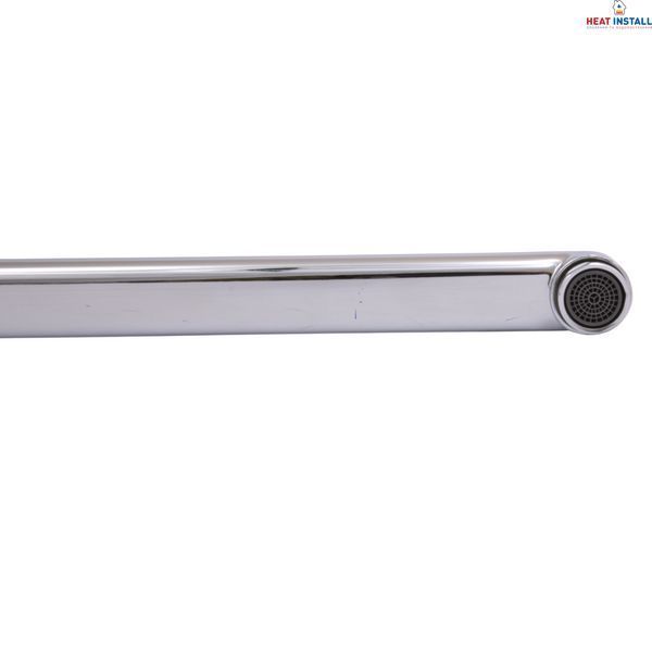 Вилив Qtap (345х27х31) для змішувача для ванни Vlasta New Chrome QTVLA3452731CRM49667 SD00055791 фото
