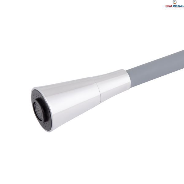 Змішувач для кухні Lidz Tani 007F3 з гнучким виливом (k40) LDTAN007F3GCR31869 Chrome/Grey SD00037970 фото