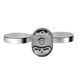 Склянка з тримачем Lidz Oreo 0402 подвійний настінний (матове скло) LDORE0402CRM22164 Chrome SD00028261 фото 2