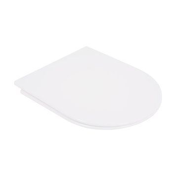 Сидіння для унітаза Qtap Presto з мікроліфтом Slim QT26991217AW SD00049379 фото
