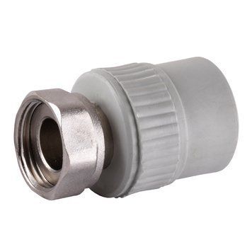 Муфта з накидною гайкою Vsplast PPR ф20х1/2&Prime; ** 2018 000003175 фото