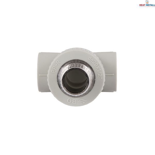 Трійник PPR Blue Ocean 20х1/2"х20 ЗР SD00009240 фото