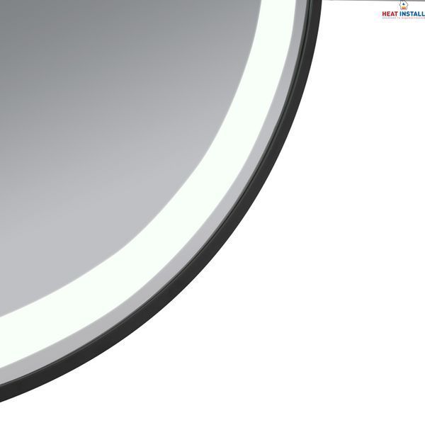 Дзеркало Qtap Gemini 800х700 з LED-підсвічуванням Touch, з антизапотіванням, з димером, рег. темп. кольору (3000-6500K) Reverse QT2578R8072B SD00052319 фото