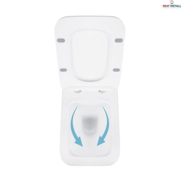 Готове рішення Qtap для ванної кімнати: підвісний унітаз Crow Rimless 520x360x290 + комплект інсталяції Standard (лінійна клавіша White) SD00057749 фото
