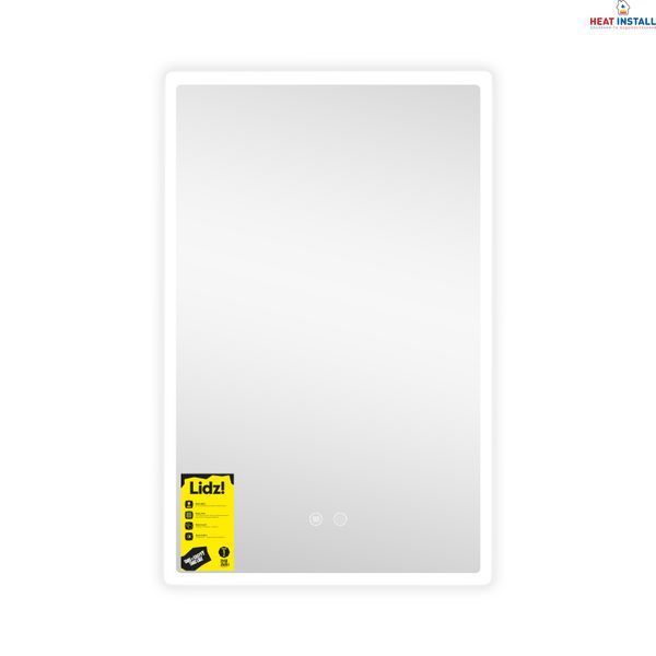 Дзеркало Lidz Orion (OR2) 500х800 з LED-підсвічуванням Touch, з антизапотіванням, з димером, рег. яскравості LDOR50080049291 SD00055415 фото
