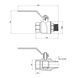 Кран кульовий Thermo Alliance Forte 2" ВЗ для води (ручка) SF605W50 SD00010549 фото 2