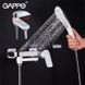 Змішувач для ванни GAPPO G3248, білий/хром 1041639 фото 4