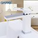 Змішувач для умивальника GAPPO G1017-8, білий/хром 1033998 фото 3