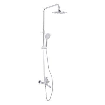 Душова система універсальна Lidz Latwa 1031 на три споживача (з виливом) (k35) Chrome LDLAT1031CRM48993 SD00055117 фото