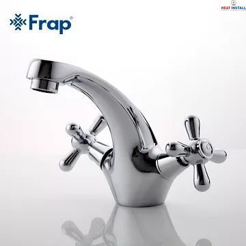 Змішувач для умивальника Frap F1025, хром 1034151 фото