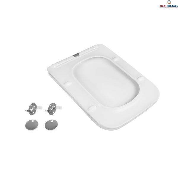 Сидіння для унітаза Qtap Kalao з мікроліфтом Slim QT08991213AW SD00049380 фото