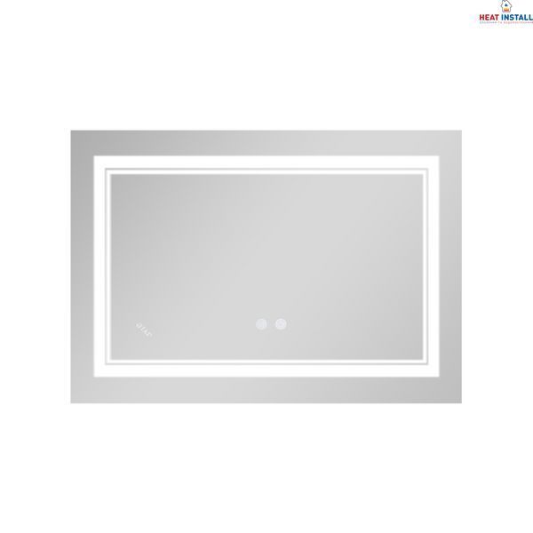Дзеркало Qtap Cardinal (CA1) 800х600 з LED-підсвічуванням Touch, з антизапотіванням, з димером, рег. темп. кольору (3000-6500K) Reverse QT0478C8060 SD00054580 фото