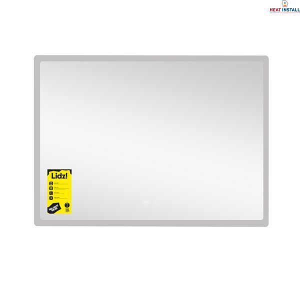 Дзеркало Lidz Orion (OR2) 800х600 з LED-підсвічуванням Touch, з антизапотіванням, з димером, рег. яскравості LDOR80060049294 SD00055418 фото