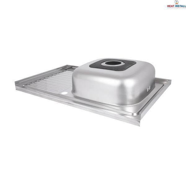 Кухонна мийка Brinex 5080-R 0,6 мм Satin (BRIN5080RSAT06) SD00054102 фото