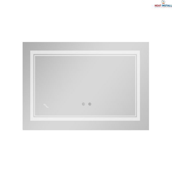 Дзеркало Qtap Cardinal (CA1) 800х600 з LED-підсвічуванням Touch, з антизапотіванням, з димером, рег. темп. кольору (3000-6500K) Reverse QT0478C8060 SD00054580 фото