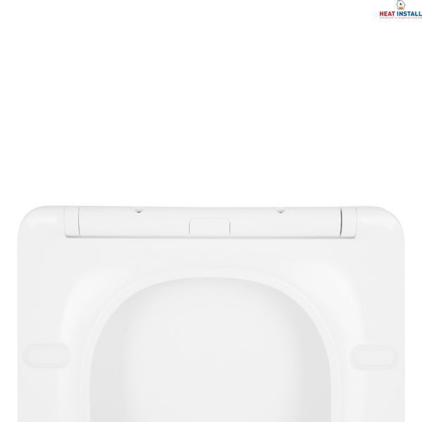Сидіння для унітаза Qtap (Crow 520,640) з мікроліфтом Slim QT0599SC2170W SD00038756 фото