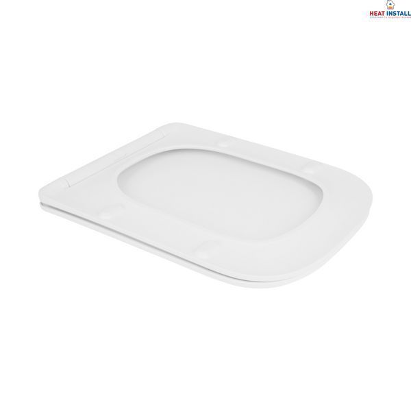 Сидіння для унітаза Qtap (Crow 520,640) з мікроліфтом Slim QT0599SC2170W SD00038756 фото