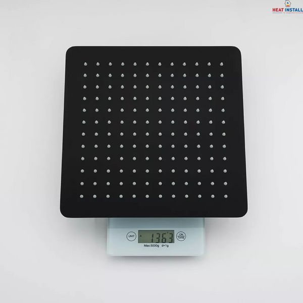 Душова система GAPPO G2407-6, вилив - перемикач на лійку, 3-функції, чорний 1042411 фото