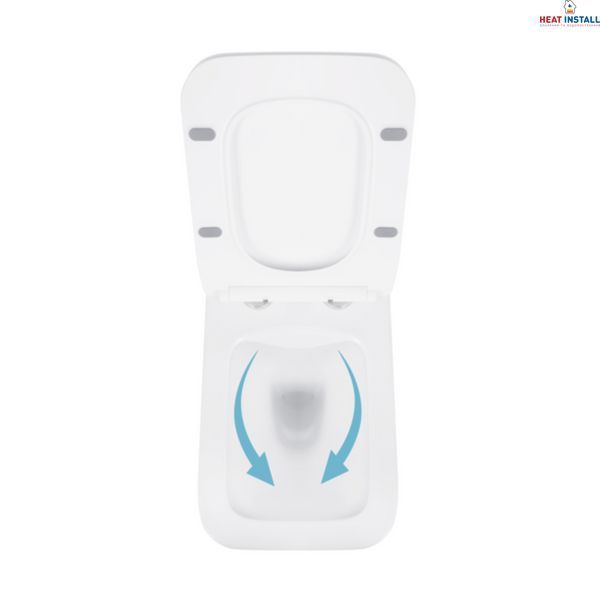 Унітаз підвісний Qtap Crow Rimless безобідковий з сідінням Soft-close QT05335170W SD00036222 фото