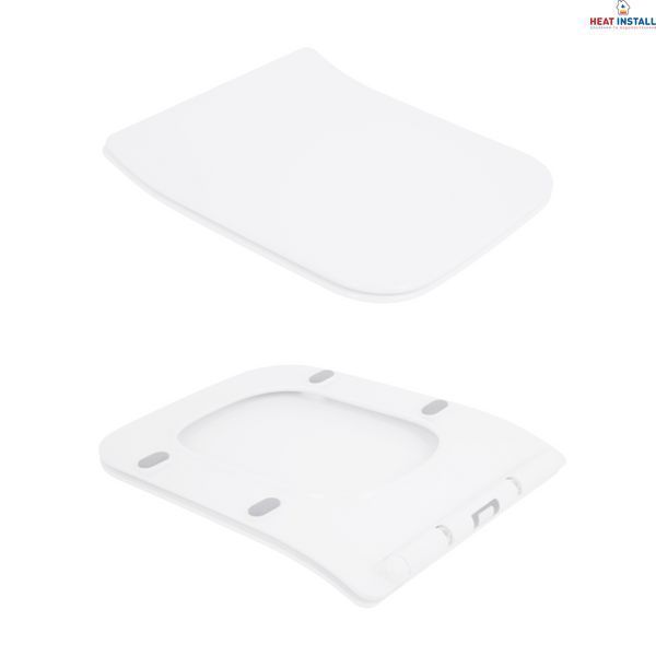 Унітаз підвісний Qtap Crow Rimless безобідковий з сідінням Soft-close QT05335170W SD00036222 фото