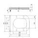 Сидіння для унітаза Qtap Kalao з мікроліфтом Slim QT08991213AW SD00049380 фото 5