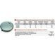 Бак Zilmet oem-pro для монтажу в котли плоский Арт. 521 8л 3bar D. 392 СІРИЙ 1/2&Prime; ( 13C0000811 ) 000001804 фото 3